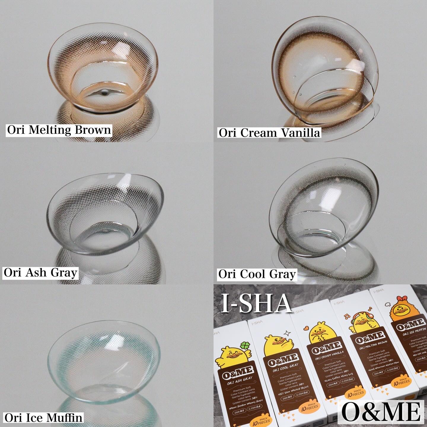 O&ME/i-sha/ワンデー（１DAY）カラコンを使ったクチコミ（3枚目）