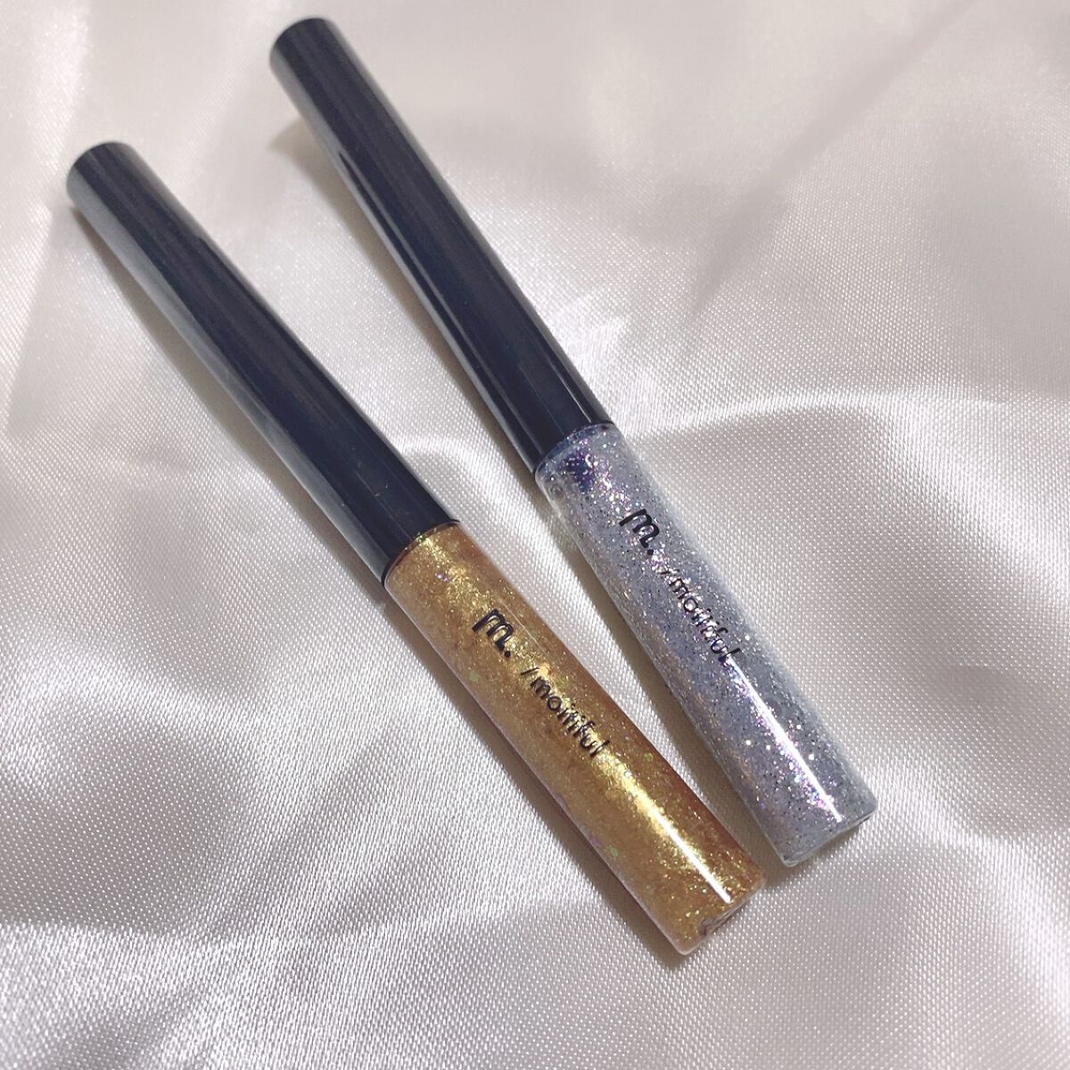 グリッターライナー(MFL リキッドアイシャドウ)/moitiful/グリッターを使ったクチコミ（3枚目）