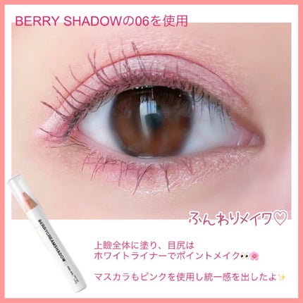 BERRYSHADOW/piciberry/スティックアイシャドウを使ったクチコミ(2枚目)