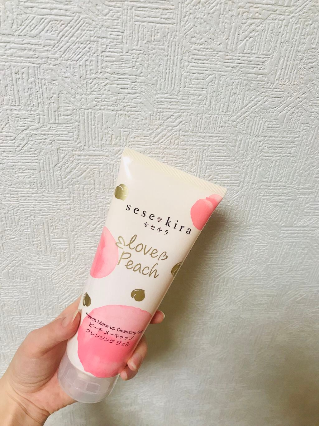 ピーチメーキャップクレンジングジェル/sesekira/クレンジングジェルを使ったクチコミ(1枚目)