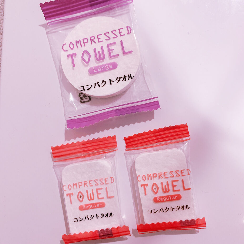 コンパクトタオル/DAISO/クレンジングタオルを使ったクチコミ（1枚目）