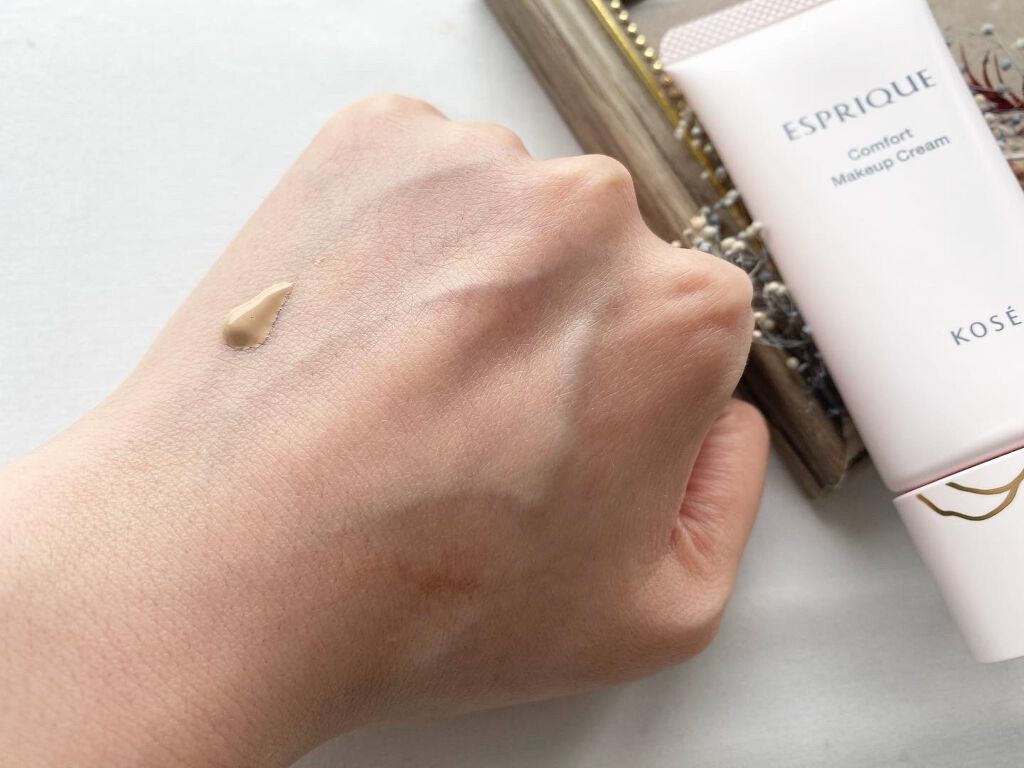 コンフォート メイククリーム〈色つき美容クリーム〉/ESPRIQUE/化粧下地を使ったクチコミ（3枚目）