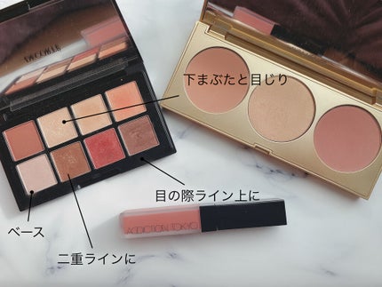 ボンジュール トーキョー フェイス アンド チーク パレット/ローラ メルシエ/パウダーチークを使ったクチコミ(3枚目)