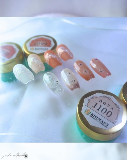 ゆうか🌻LIPSパートナー on LIPS 「春カラーで簡単アート Shinygel(@shinygel)ブ..」(5枚目)