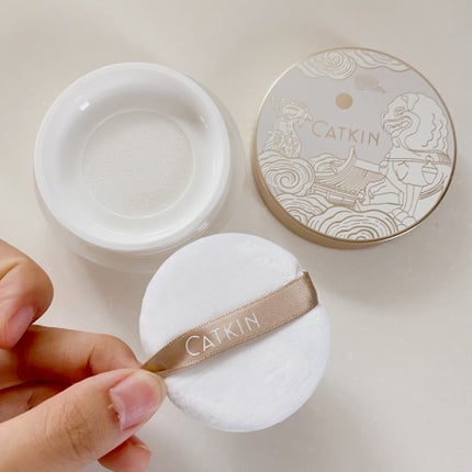 浮生若夢シリーズ フロストルースパウダー/CATKIN/ルースパウダーを使ったクチコミ(2枚目)