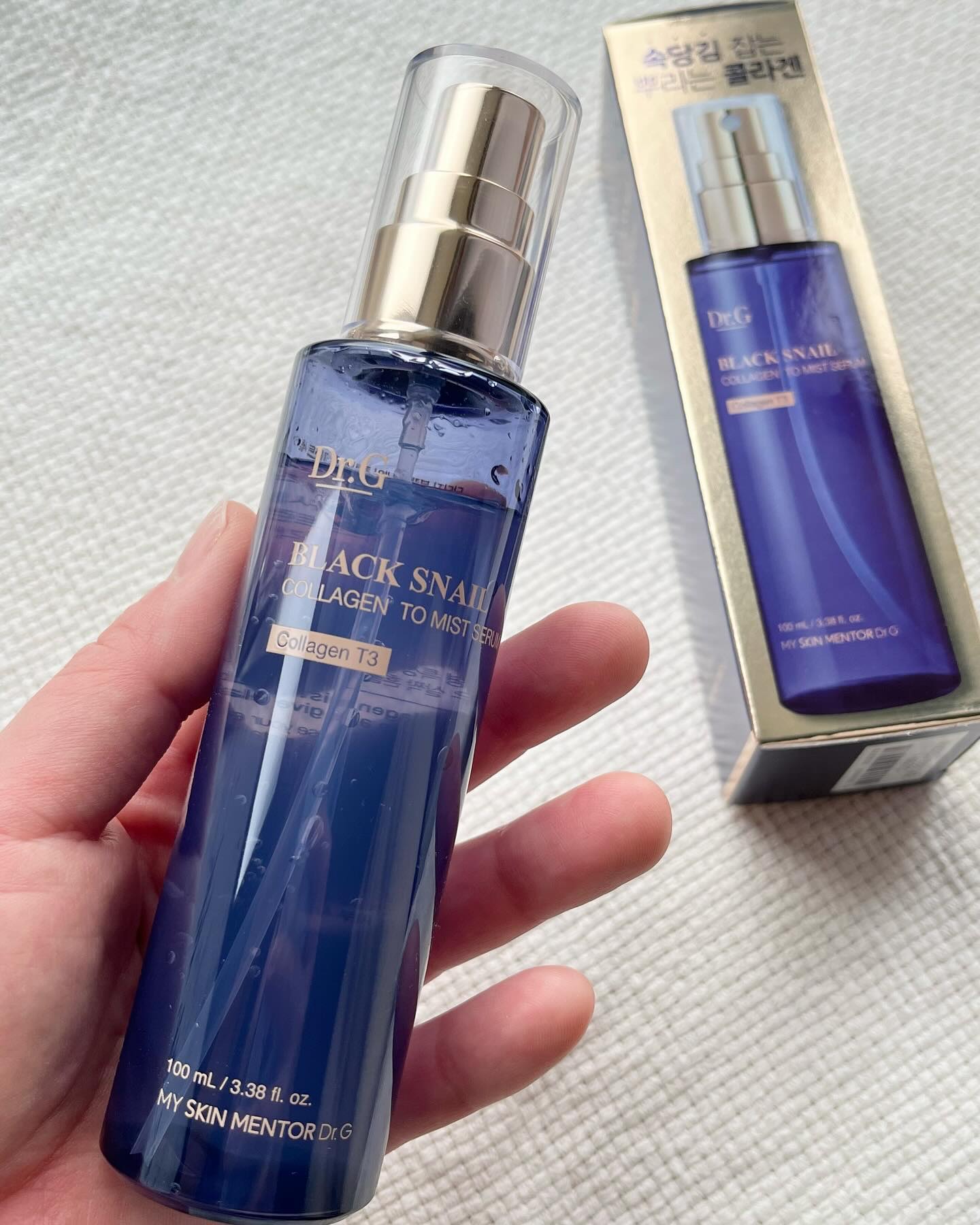 ドクタージー ブラックスネイル コラーゲンミスト/Dr.G/ミスト状化粧水を使ったクチコミ（1枚目）