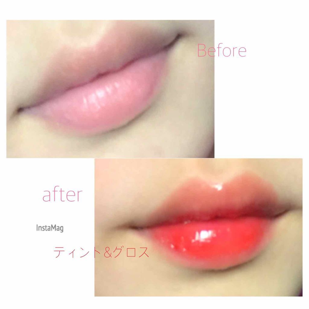 ディアダーリン ウォータージェルティント/ETUDE/リップティントを使ったクチコミ(2枚目)