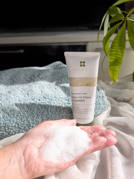 リカバリーマッドバックツーフォームクレンザー/BRMUD/洗顔フォームを使ったクチコミ(4枚目)