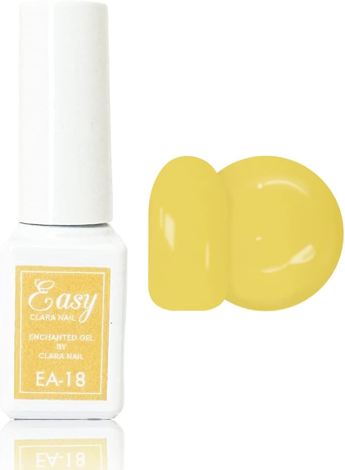マニキュア感覚ジェルネイル イージーシリーズ EA-18 パステルイエロー