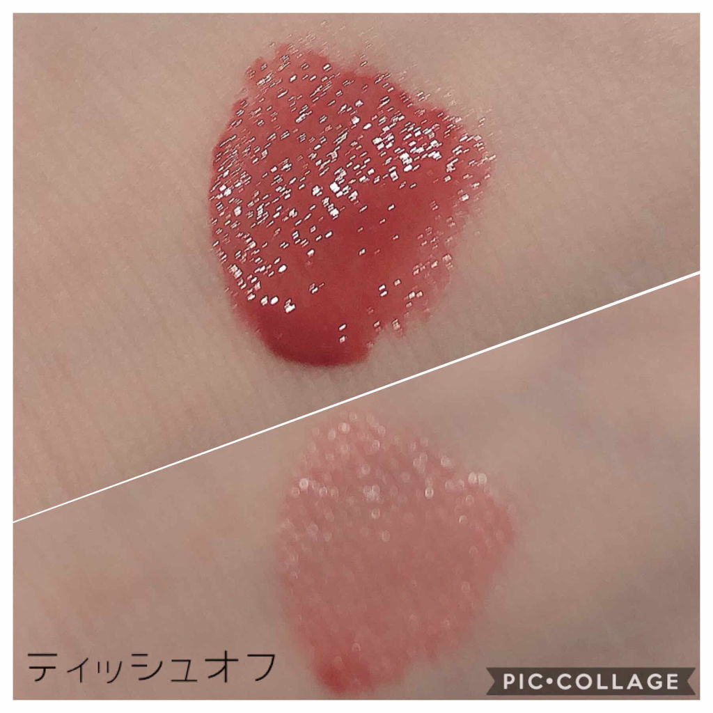 ウォーターライジングティント/MILIMAGE/リップティントを使ったクチコミ（2枚目）