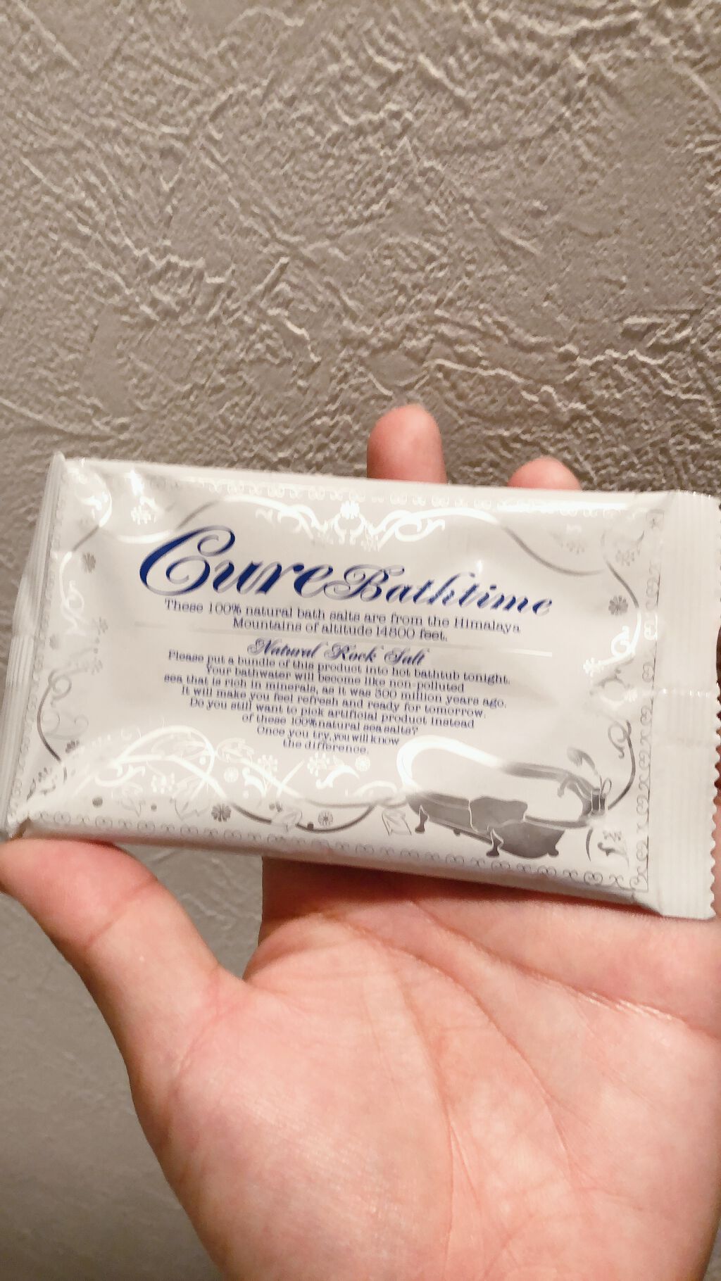 Cure Cureバスタイムのクチコミ「Cureバスタイム使ったことありますか？😍
久しぶりに大ヒットの入浴剤に出会いました❤️
赤ピ.....」（2枚目）