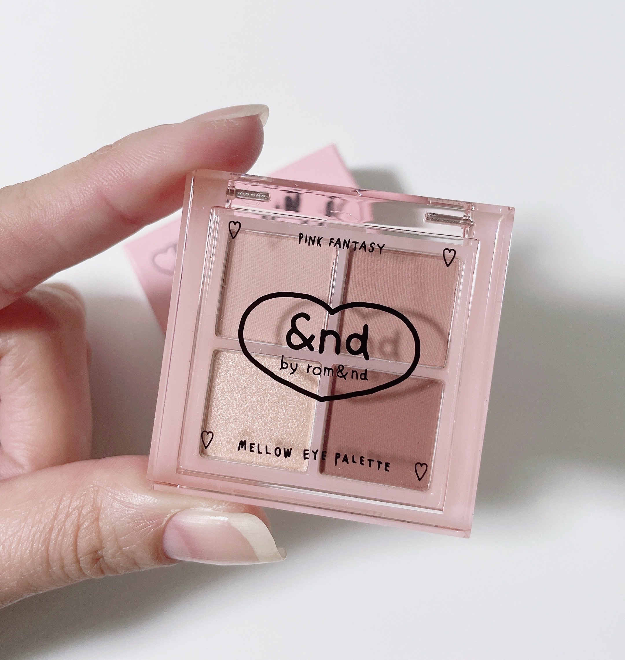 アンドバイロムアンド　メロウアイパレット/&nd by rom&nd/アイシャドウパレットを使ったクチコミ（2枚目）