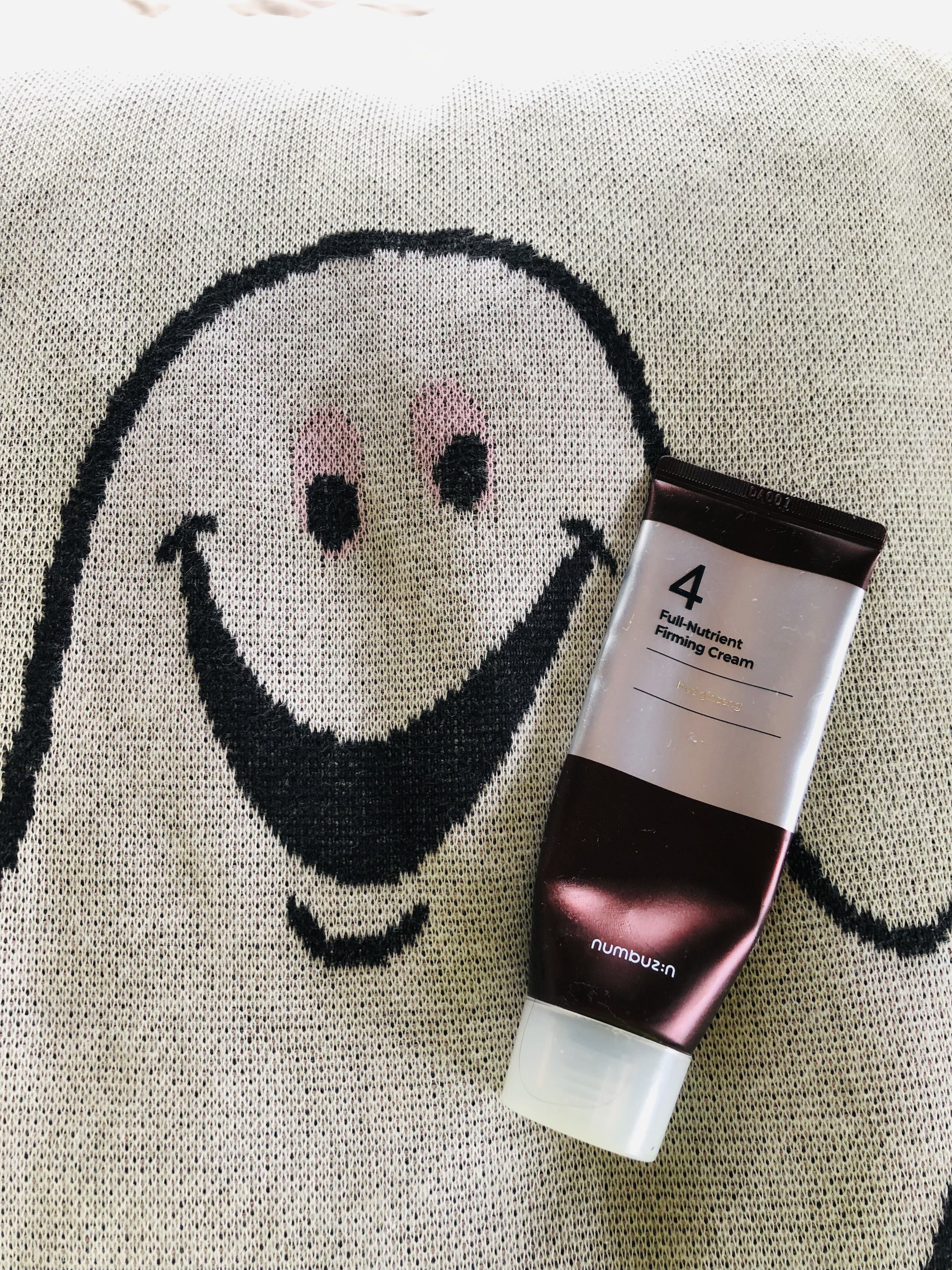 4番 高麗人参たっぷり栄養膜クリーム 60ml/numbuzin/フェイスクリームを使ったクチコミ（1枚目）