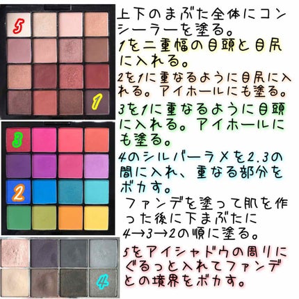 UT シャドウ パレット/NYX Professional Makeup/アイシャドウパレットを使ったクチコミ(2枚目)