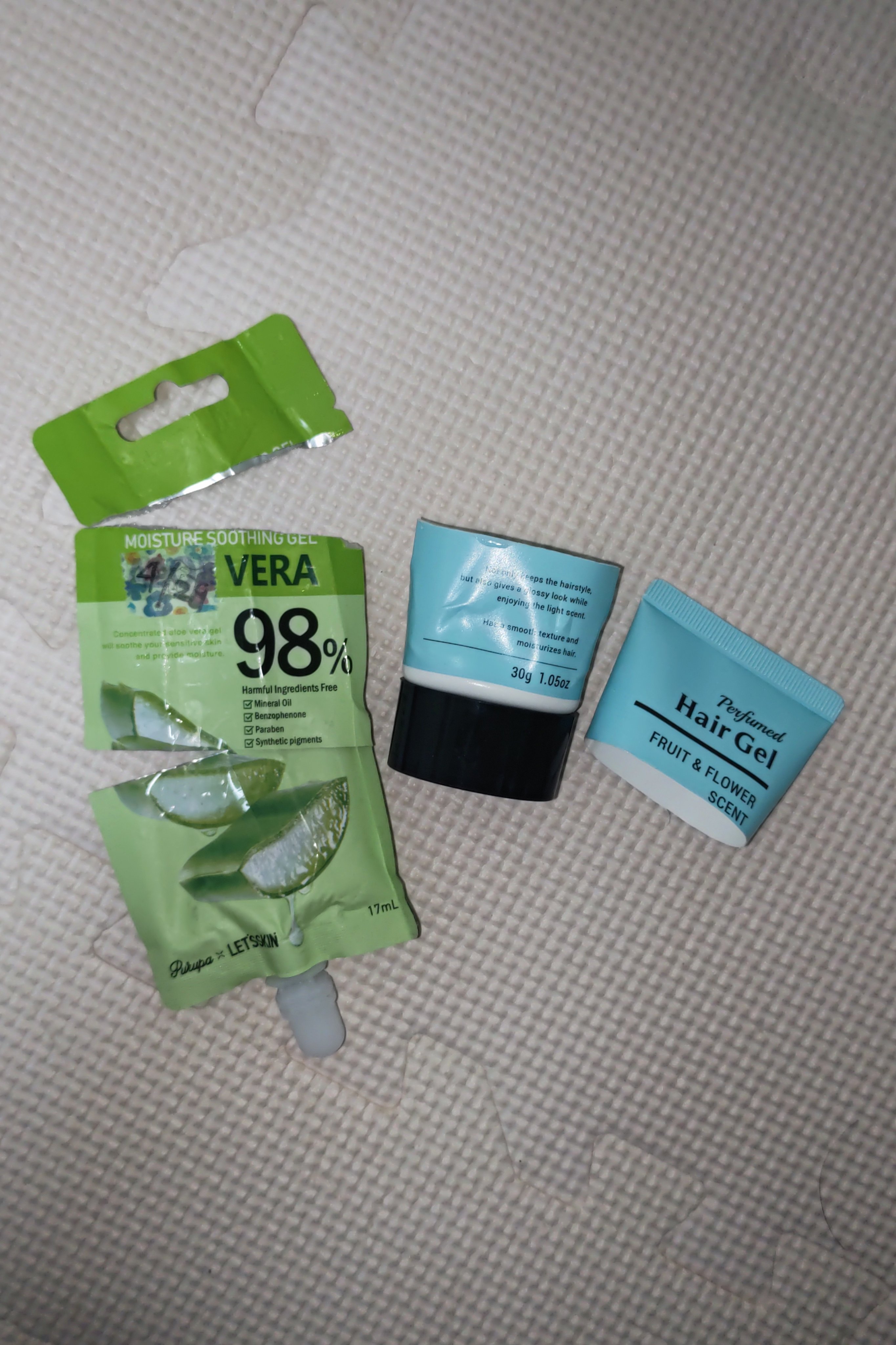 プルパアロエジェル/セリア/その他スキンケアを使ったクチコミ（2枚目）