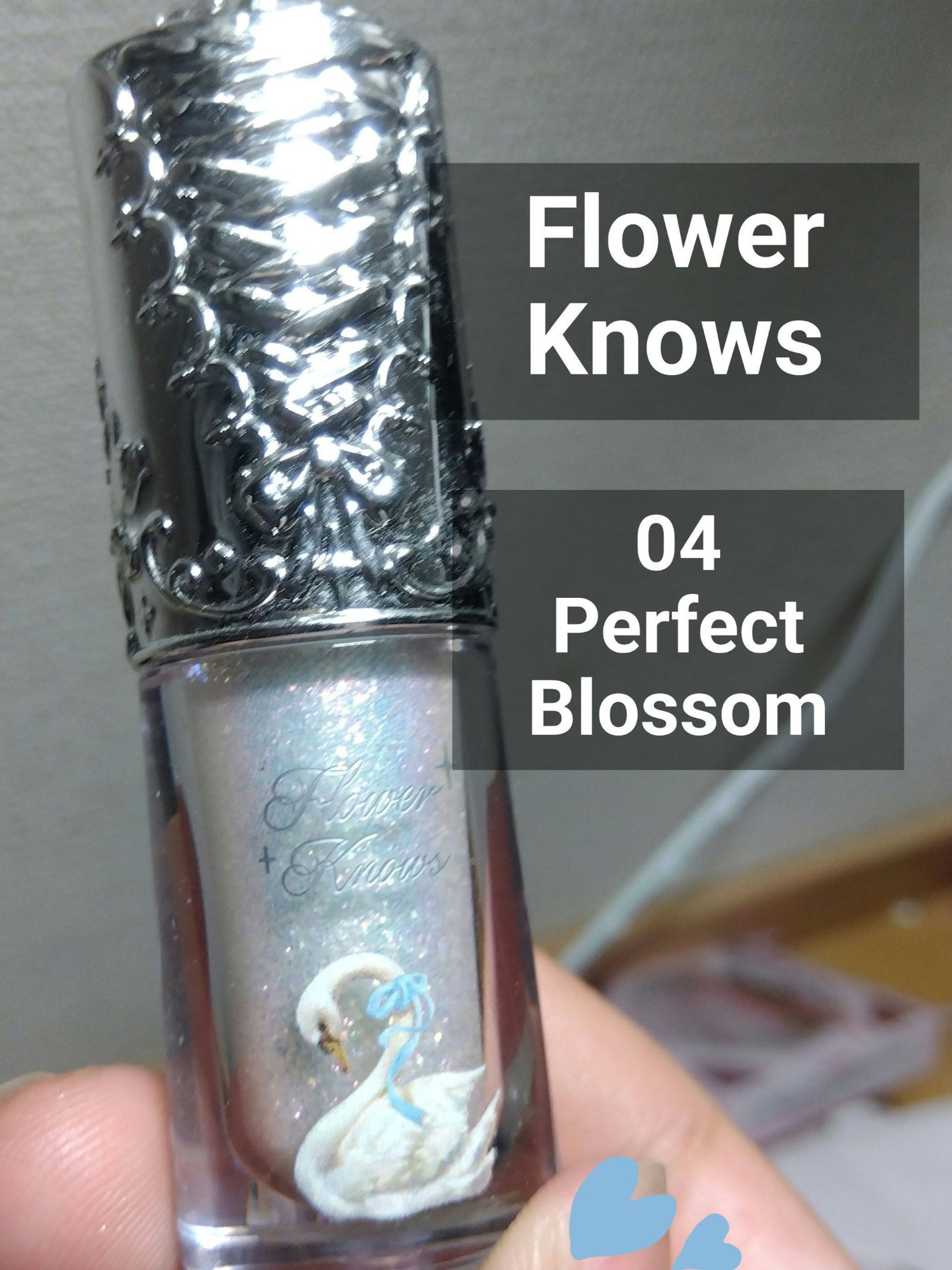 フラワーノーズ スワンバレエシリーズ リキッドアイシャドウ/FlowerKnows/リキッドアイシャドウを使ったクチコミ(1枚目)