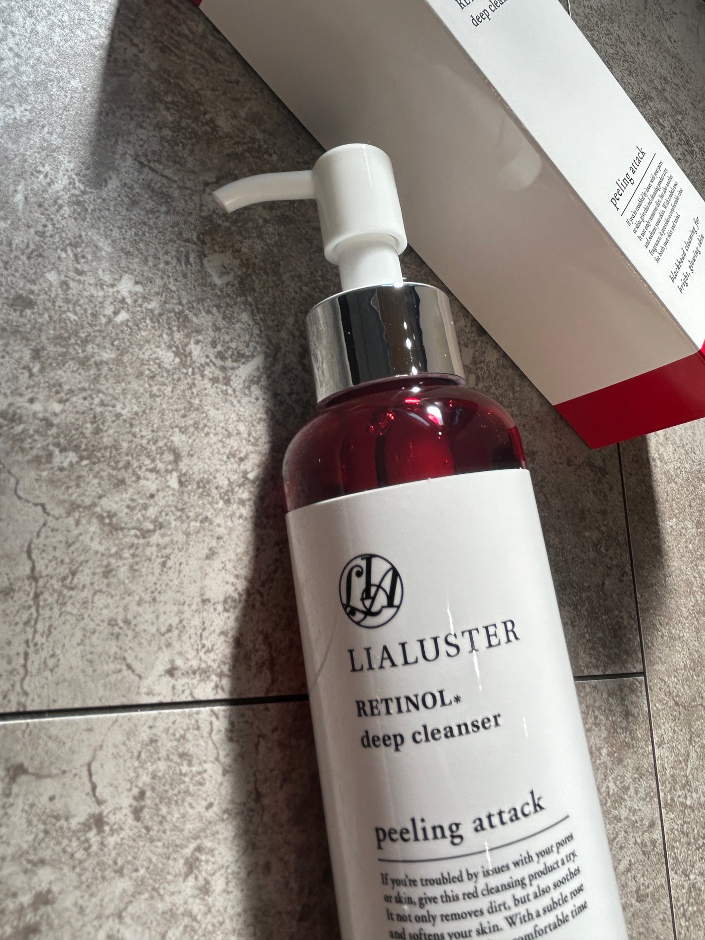 レチノールディープクレンザー/LIALUSTER/その他洗顔料を使ったクチコミ(5枚目)