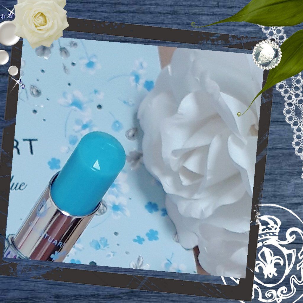 サムシングピュアブルー リップグロウ セラムバーム/JILL STUART/リップバームを使ったクチコミ（3枚目）