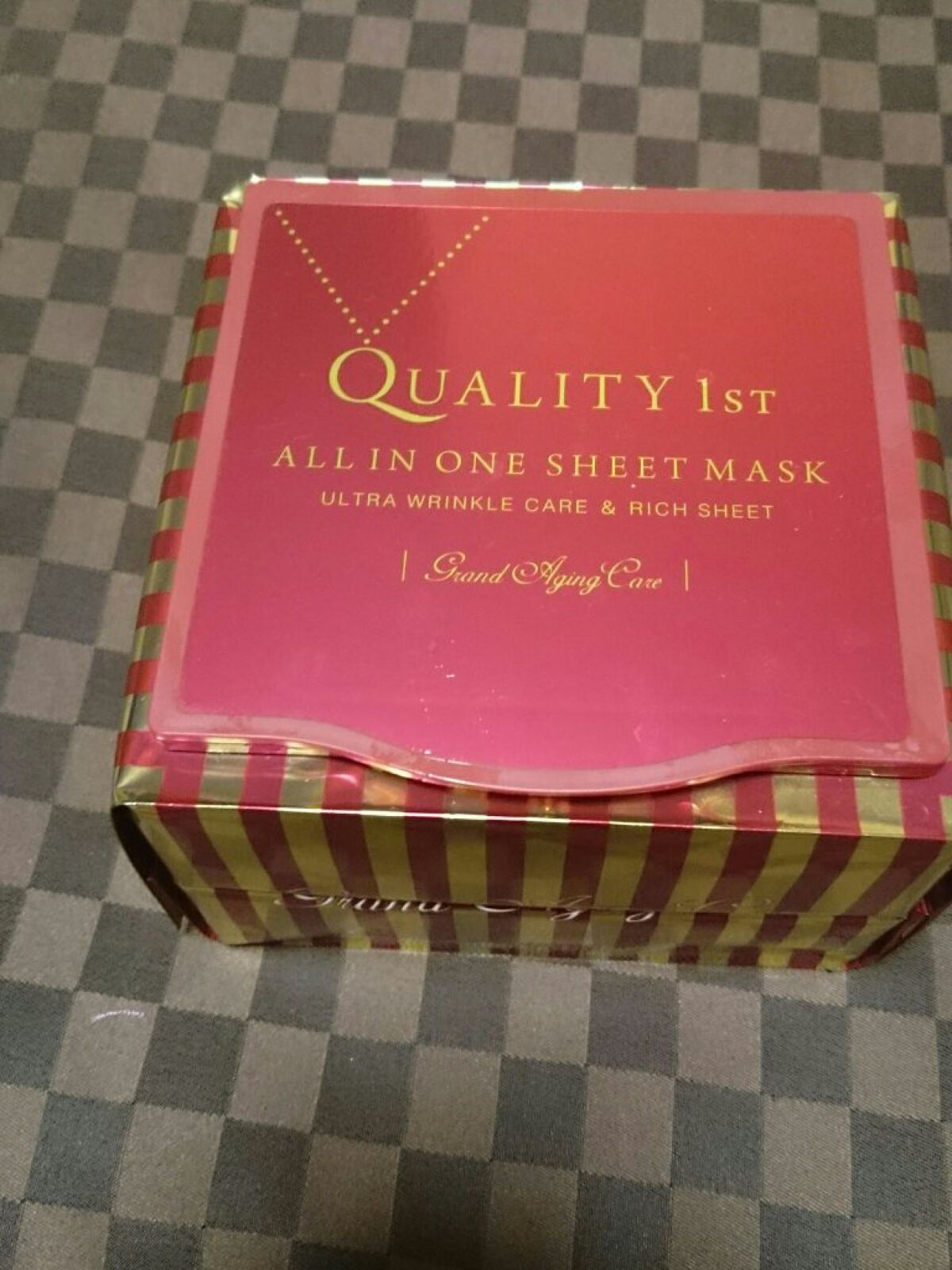 オールインワンシートマスク グランエイジングケア BOX/クオリティファースト/シートマスク・パックを使ったクチコミ(1枚目)