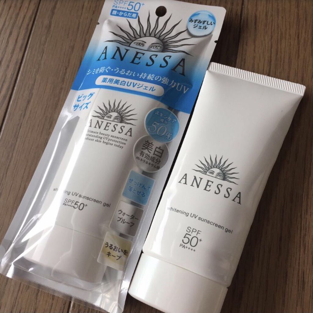 ホワイトニングUV ジェル AA/アネッサ/日焼け止め・UVケアを使ったクチコミ（2枚目）