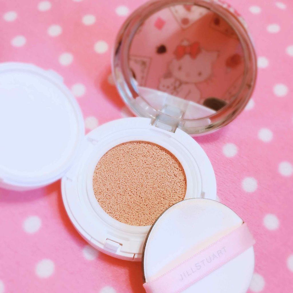 ピュアエッセンス クッションコンパクト/JILL STUART/クッションファンデーションを使ったクチコミ(2枚目)