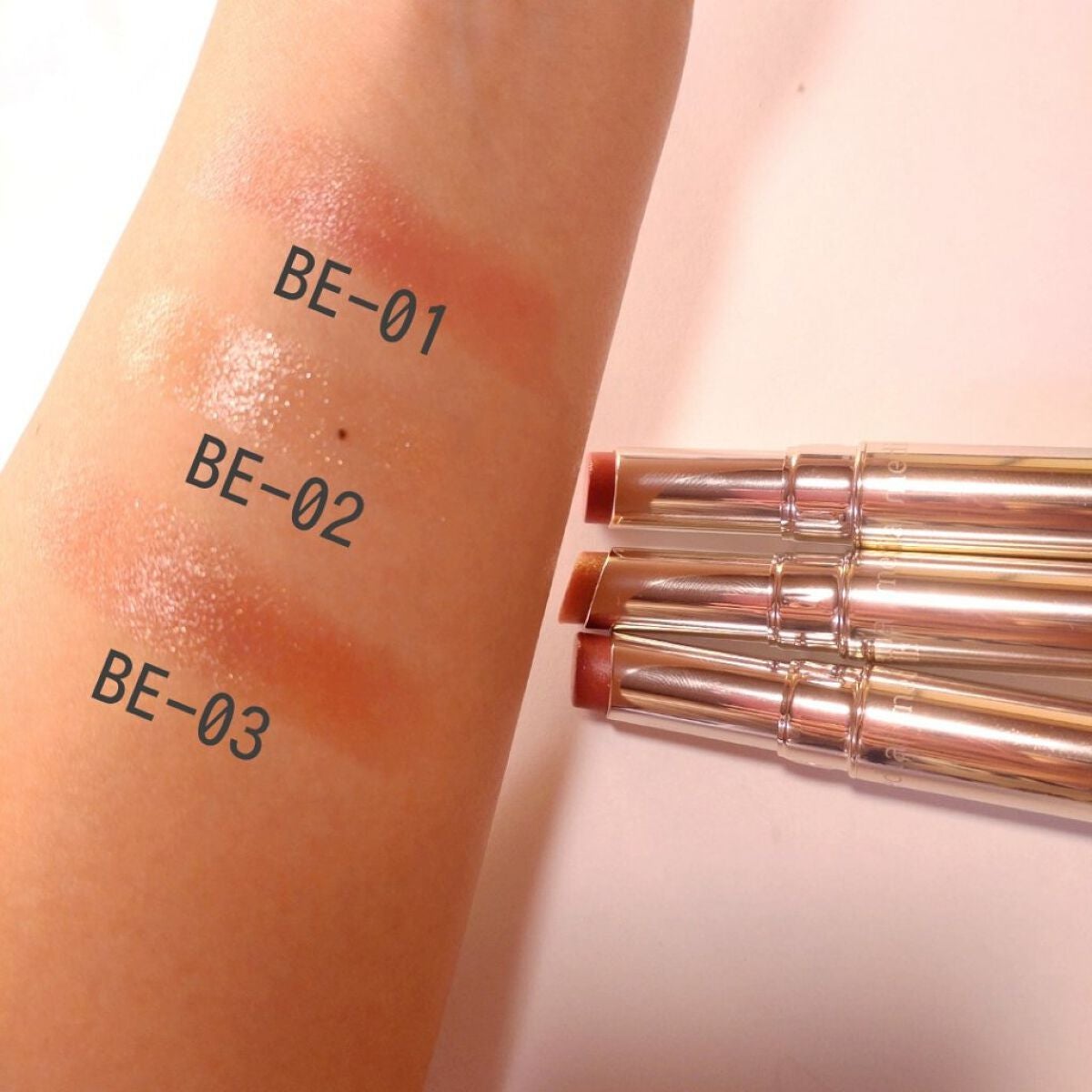 シャイニーエッセンスリップA/media/口紅を使ったクチコミ(2枚目)