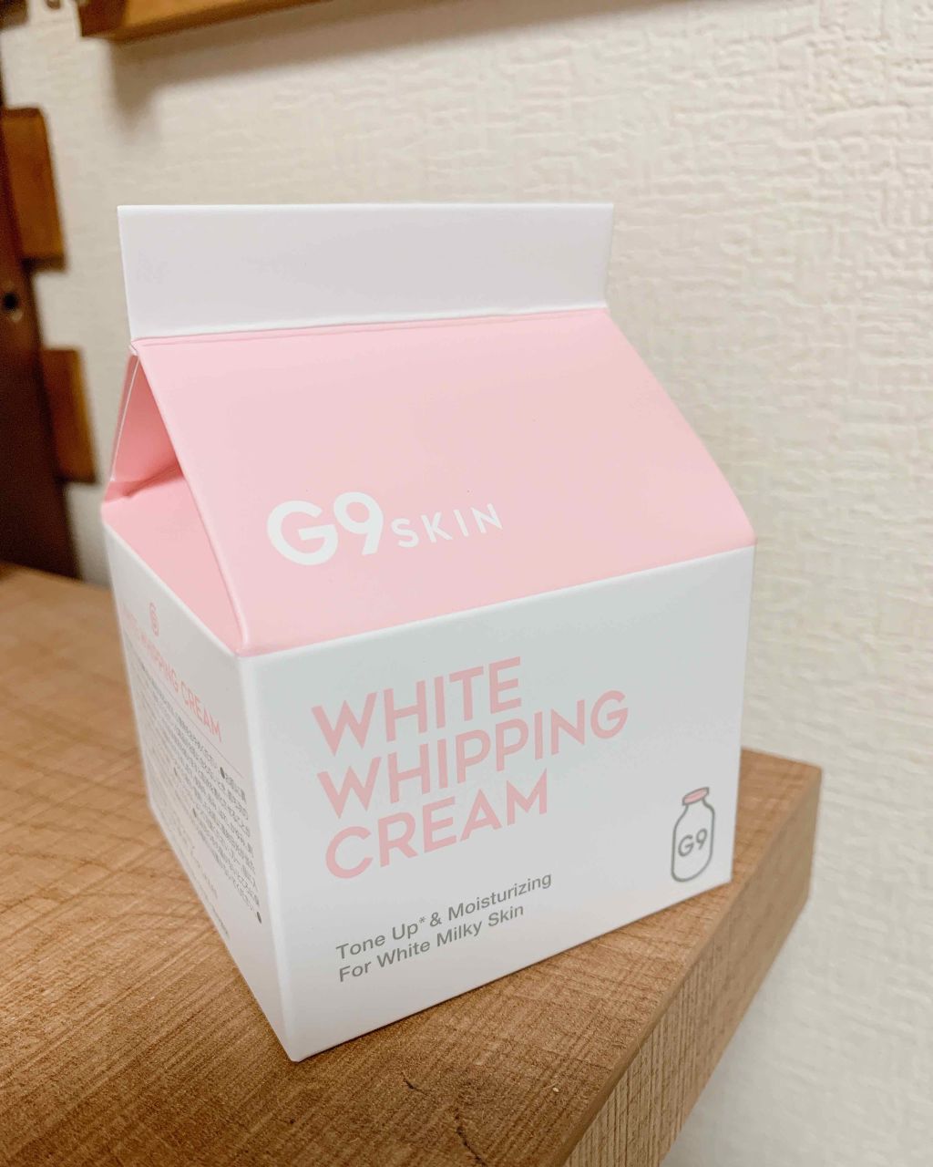 WHITE WHIPPING CREAM(ウユクリーム)/G9SKIN/化粧下地を使ったクチコミ(2枚目)
