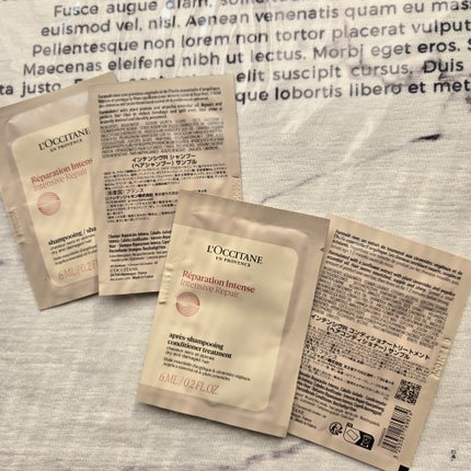 インテンシヴリペア シャンプー/コンディショナー/L'OCCITANE/市販シャンプーを使ったクチコミ(2枚目)