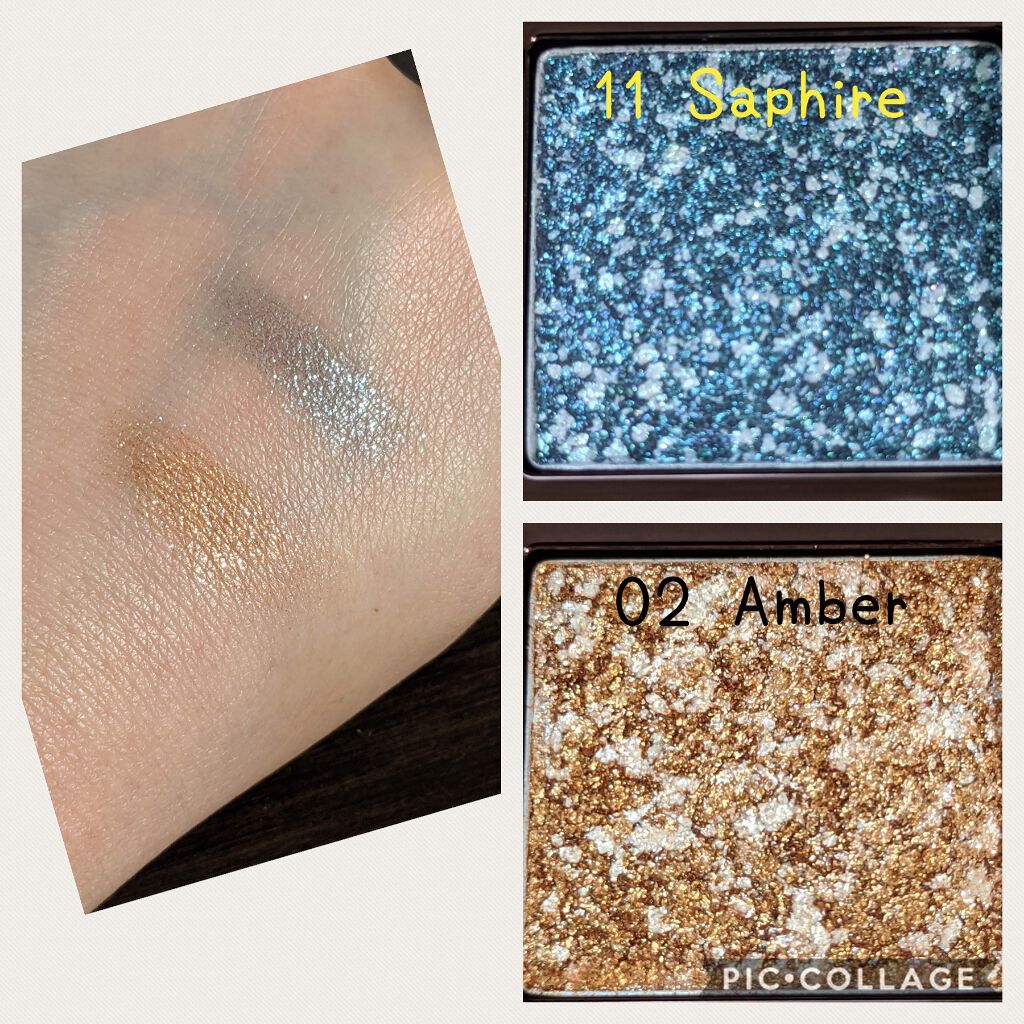 トゥインクル ジェムストーングリッター/ネイチャーリパブリック/グリッターを使ったクチコミ（2枚目）