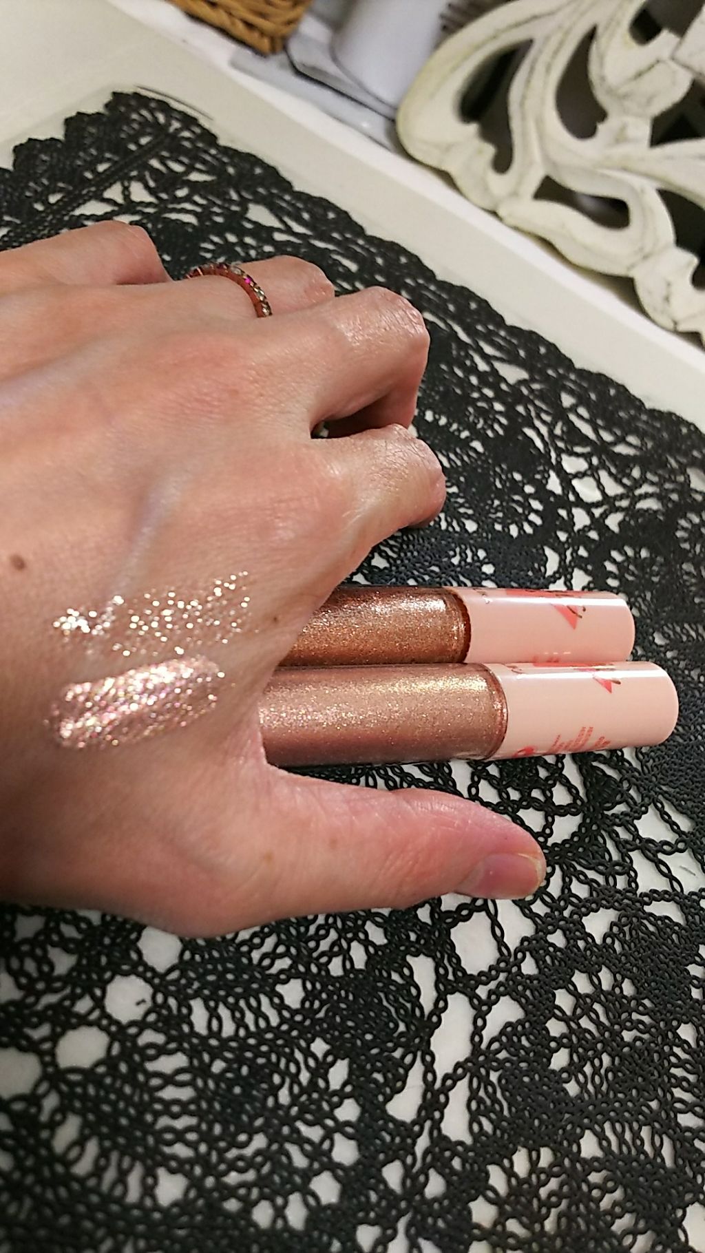 アイメタルグリッター/HOLIKA HOLIKA/グリッターを使ったクチコミ(3枚目)