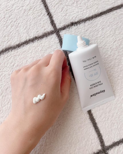 ヒアルロンシカサンスクリーン/daymellow’/日焼け止めクリームを使ったクチコミ(2枚目)