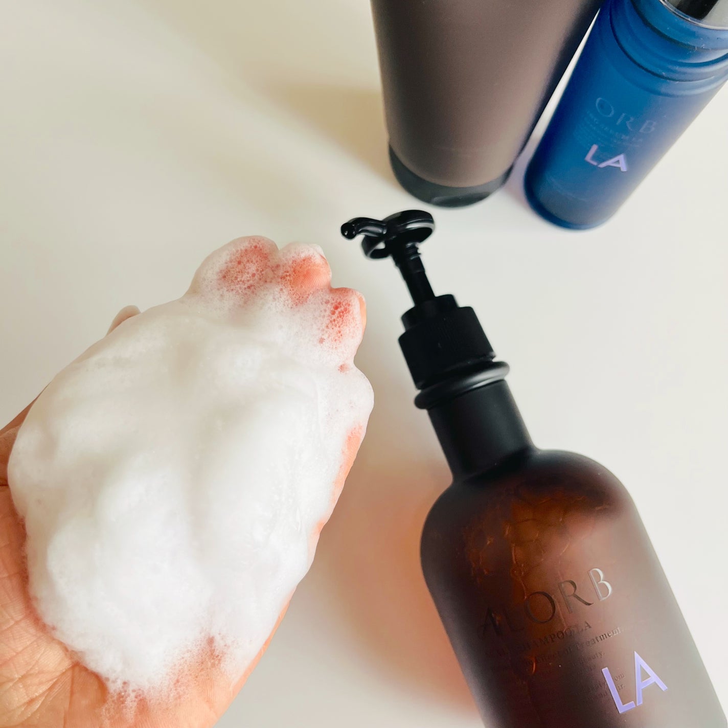 スキャルプシャンプーLA/トリートメントLA/ALORB/サロンシャンプーを使ったクチコミ(3枚目)