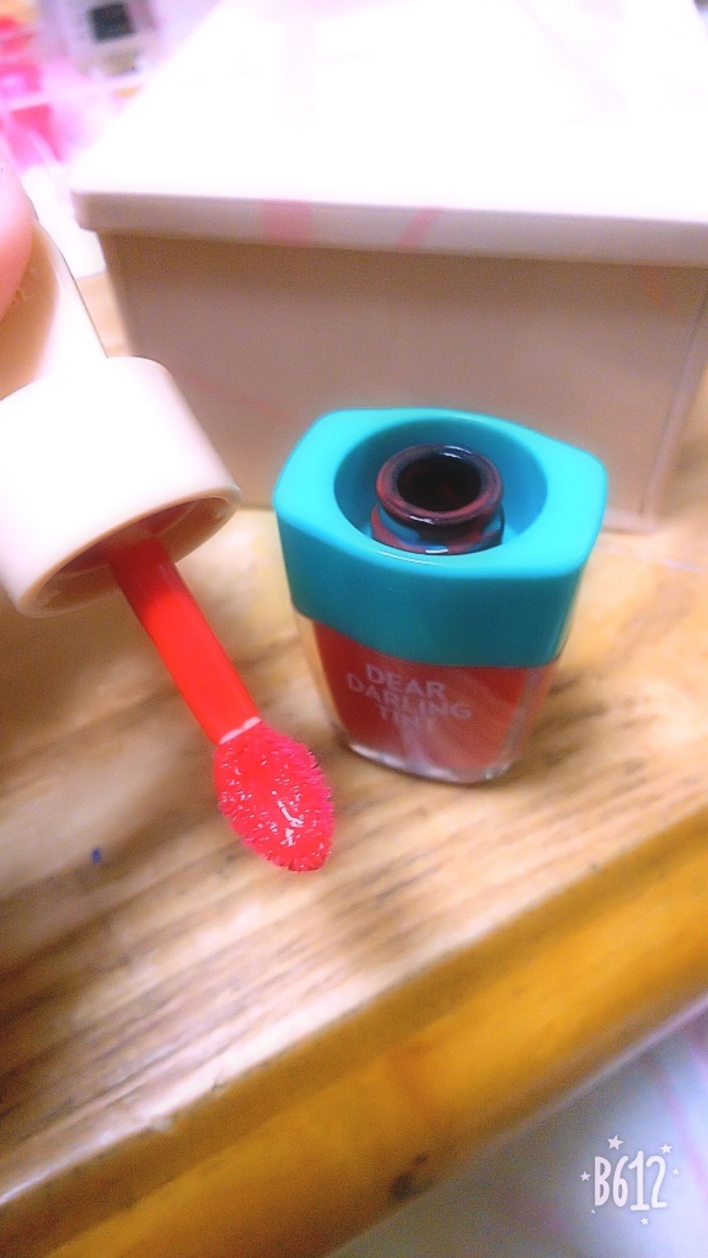 りー on LIPS 「エチュードハウスのDearDarlingTintです!友人に誕..」(2枚目)