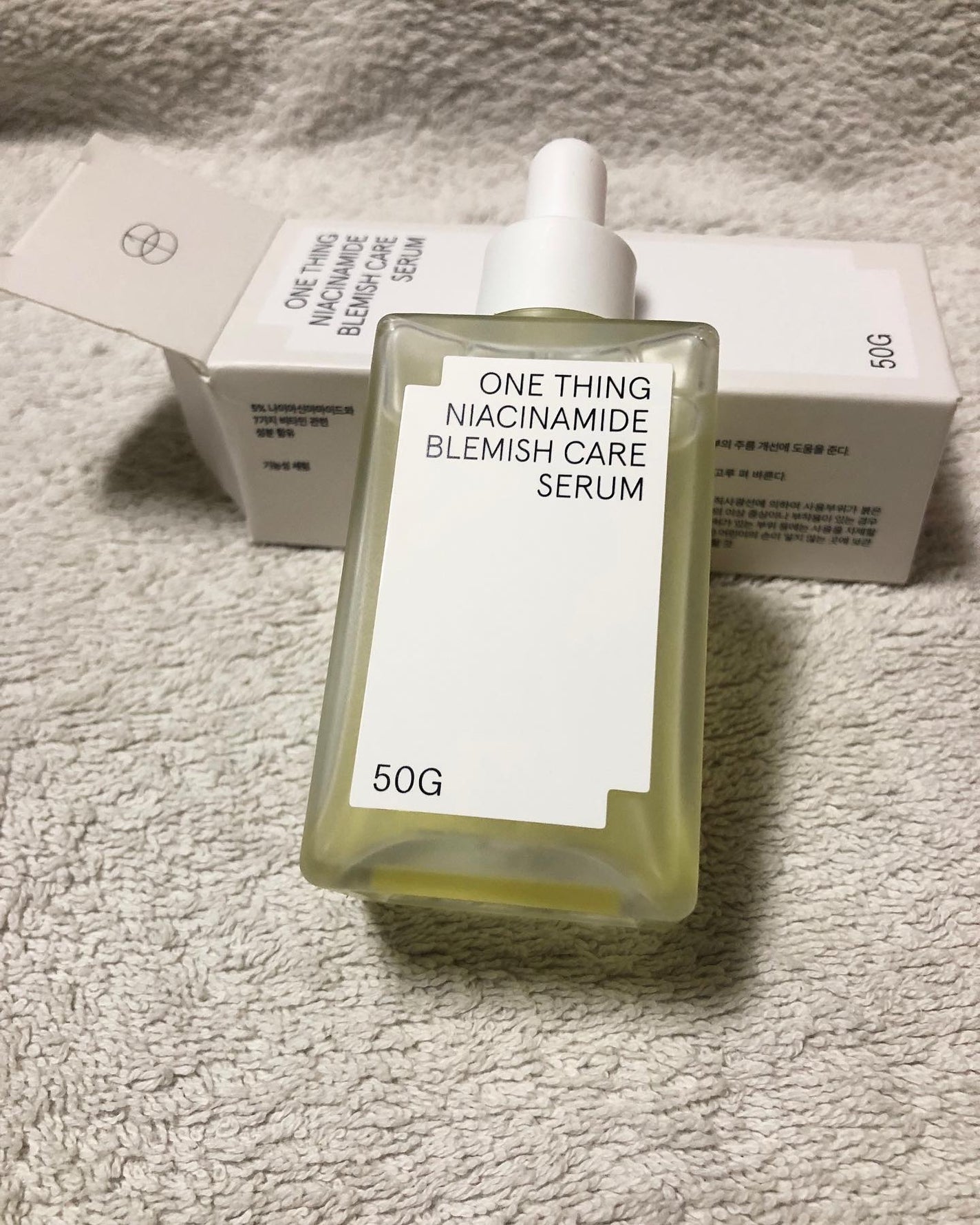 ナイアシンアミドブレミッシュケアセラム/ONE THING/美容液を使ったクチコミ(1枚目)