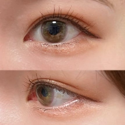 「密着アイライナー」ショート筆リキッド/デジャヴュ/リキッドアイライナーを使ったクチコミ(2枚目)