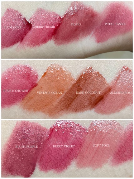 ジューシーラスティングティント/rom&nd/リップティントを使ったクチコミ(5枚目)