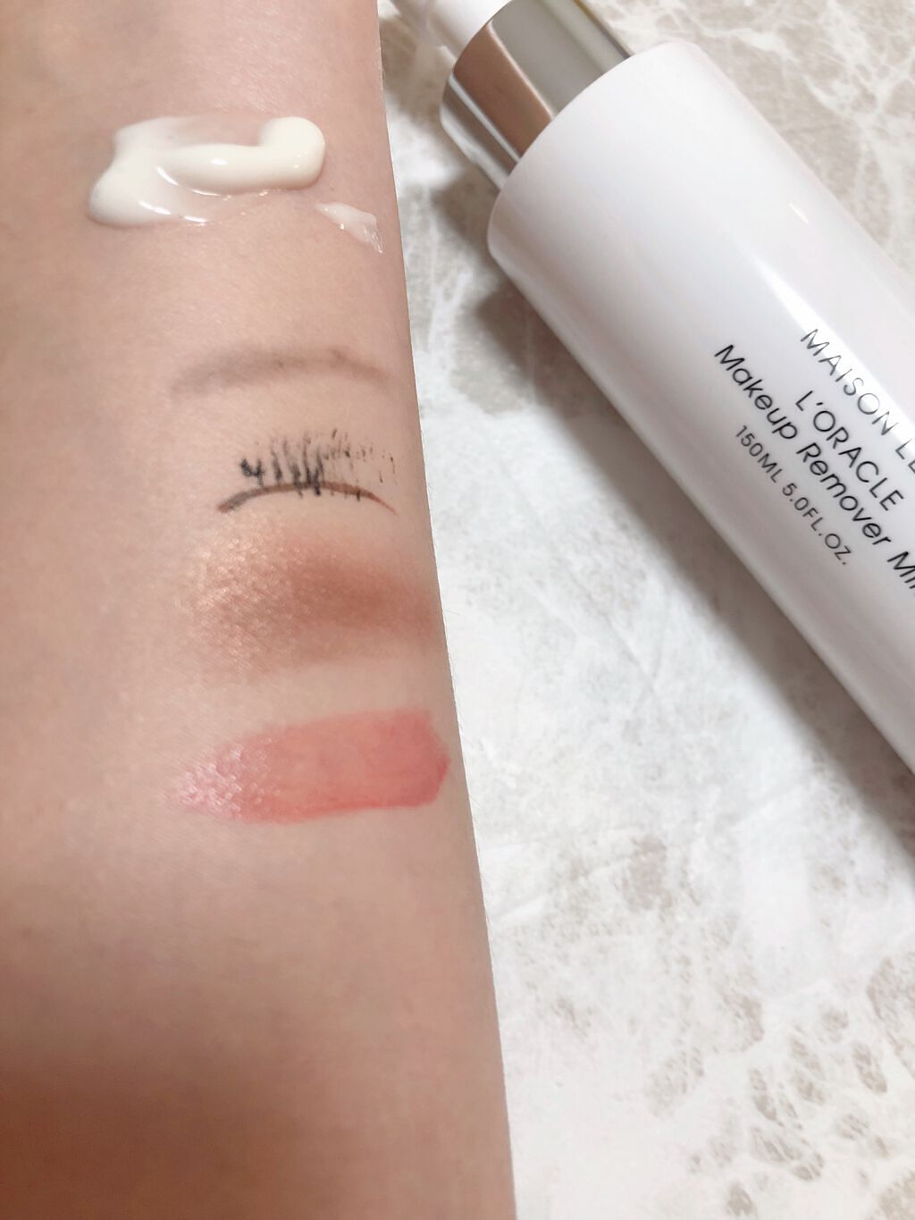 オラクル メイクアップ リムーバー ミルク/MAISON LEXIA/ミルククレンジングを使ったクチコミ（1枚目）