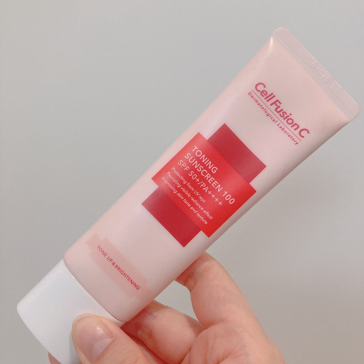 トーニングサンスクリーン100/Cell Fusion C(セルフュージョンシー)/日焼け止めクリームを使ったクチコミ(1枚目)
