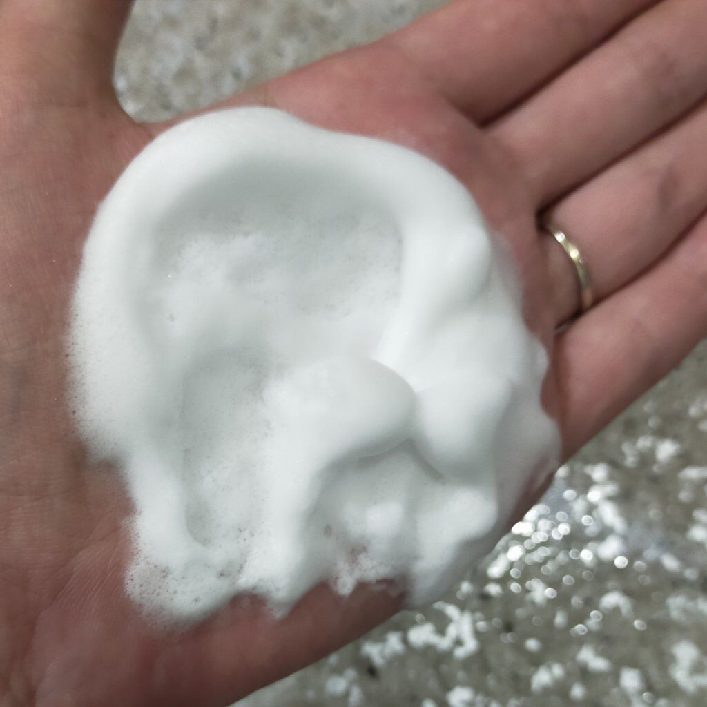 スパークリングヘッドスパクレンジングシャンプー/HAIRICHE/市販シャンプーを使ったクチコミ（3枚目）