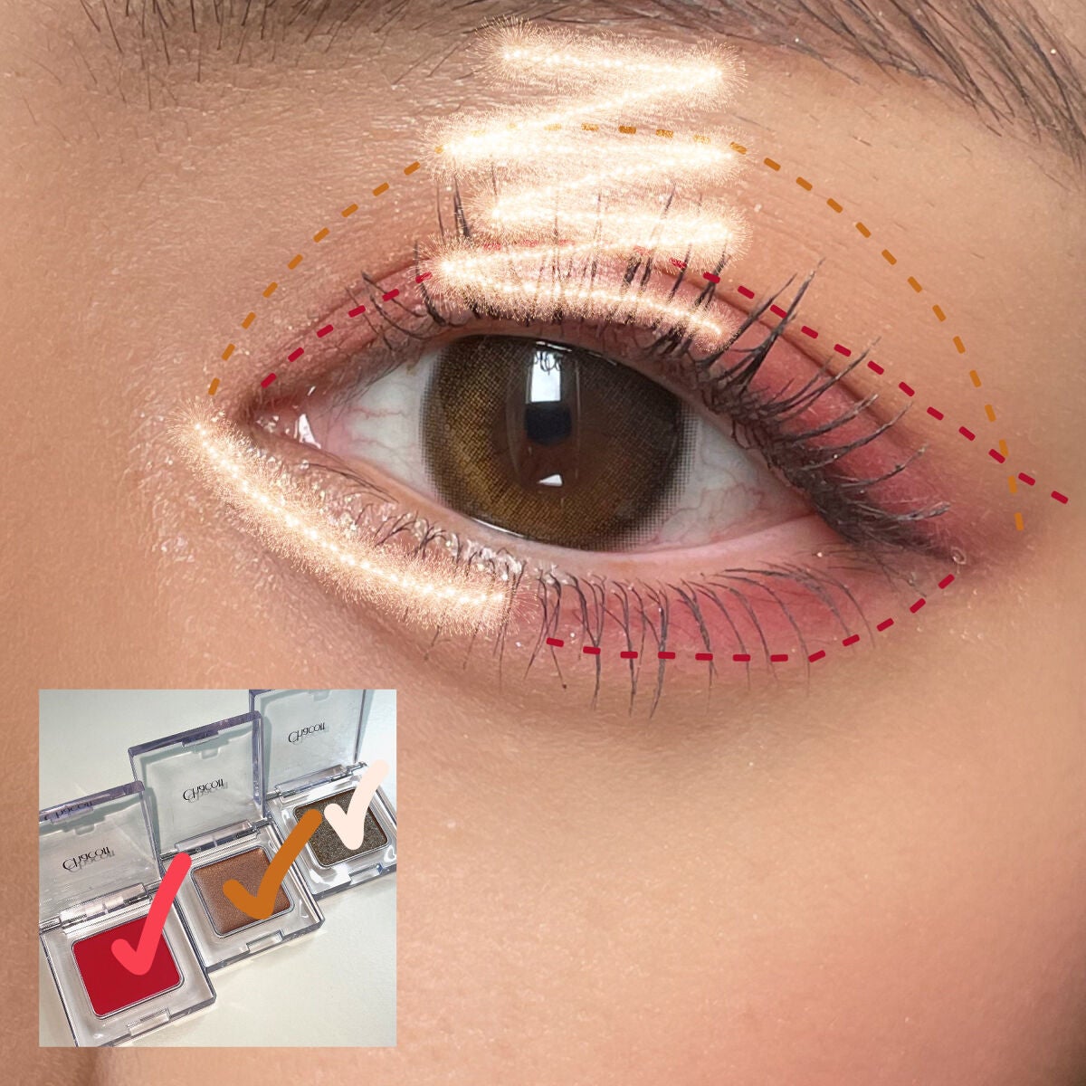 マルチカラーバリエーション マット/チャコット・コスメティクス/単色アイシャドウを使ったクチコミ(8枚目)