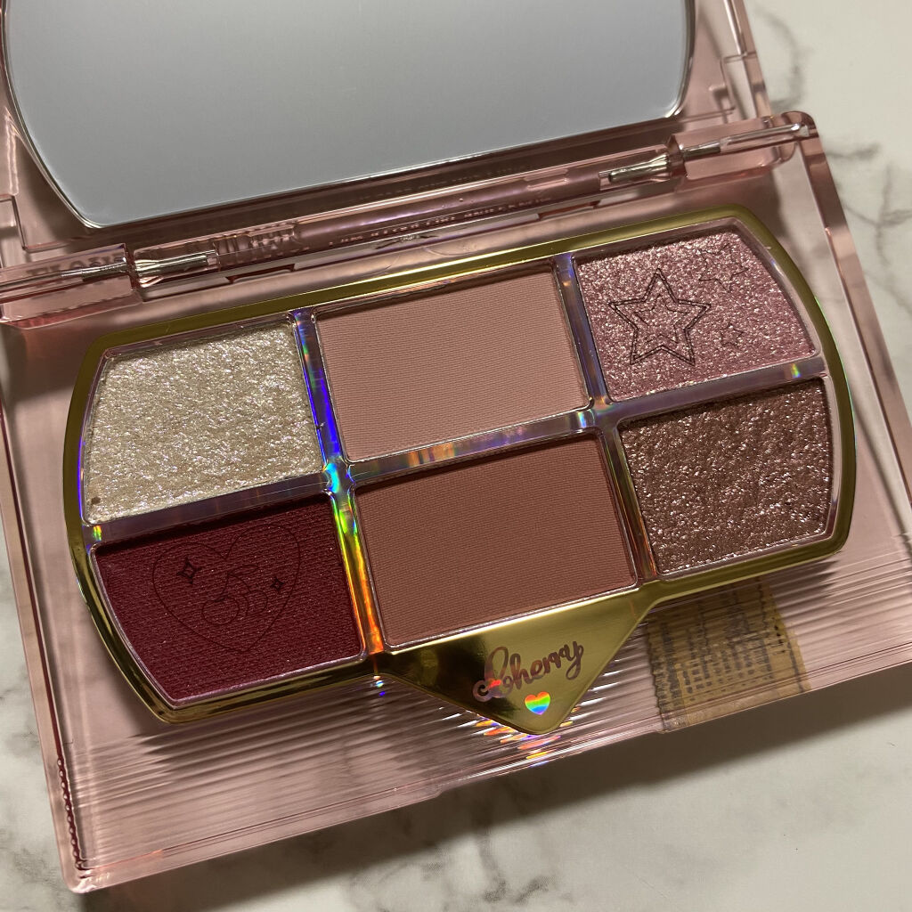 レトロマグネティック アイシャドウパレット 01 チェリーガール(Cherry Girl)/FlowerKnows/アイシャドウパレットを使ったクチコミ（3枚目）