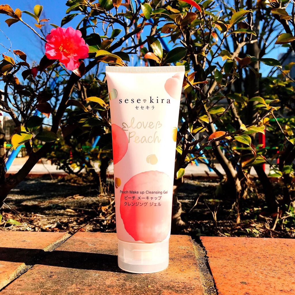 ピーチメーキャップクレンジングジェル/sesekira/クレンジングジェルを使ったクチコミ(1枚目)