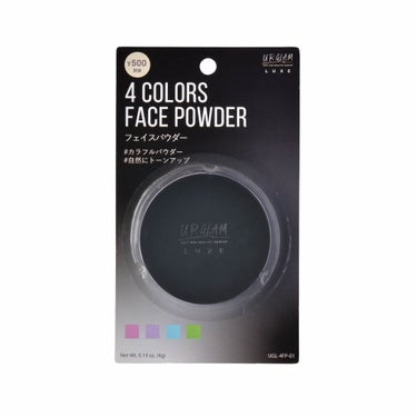 UR GLAM LUXE　4 COLORS FACE POWDER U R GLAM