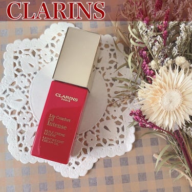 コンフォート リップオイル インテンス 06 インテンス フューシャピンク/CLARINS/リップグロスを使ったクチコミ（1枚目）