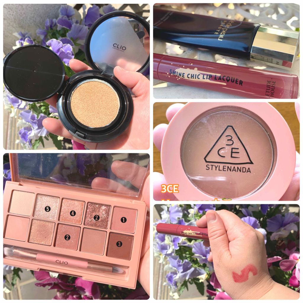 シャインシックリップラッカー/ETUDE/リップグロスを使ったクチコミ（2枚目）