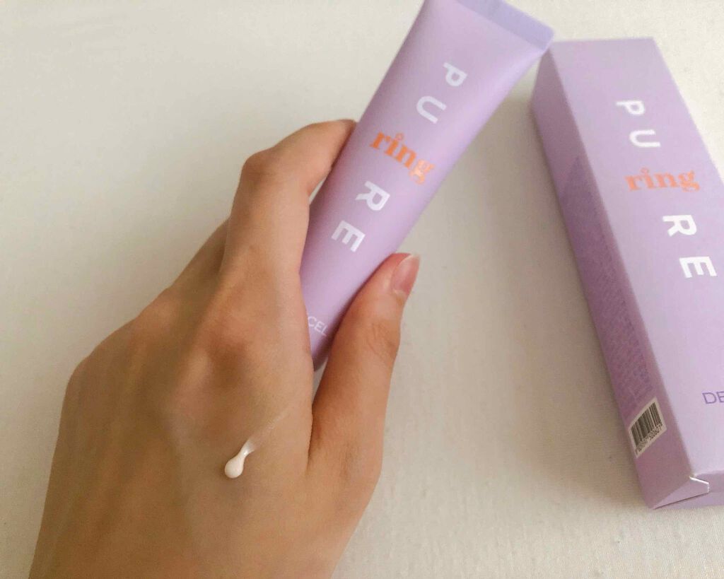 ピュアリングクリーム/DEWYCEL/化粧下地を使ったクチコミ（2枚目）