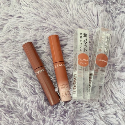 ウォータリーティントリップ マット/CEZANNE/リップティントを使ったクチコミ(1枚目)