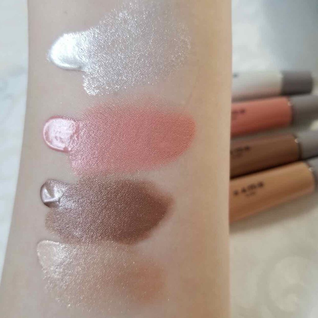 クリームアイシャドウ/#4me by GU/ジェル・クリームアイシャドウを使ったクチコミ(3枚目)