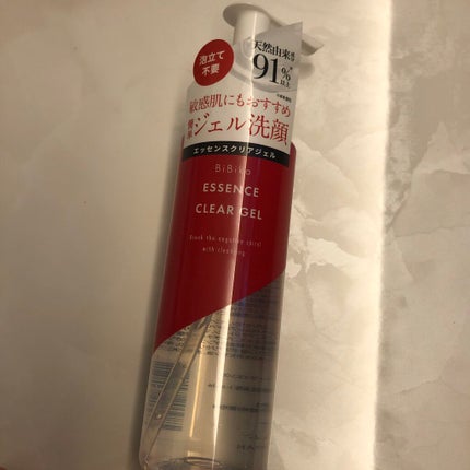 エッセンスクリアジェル/BiBika/その他洗顔料を使ったクチコミ(1枚目)