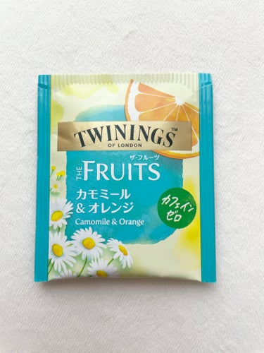 TWININGS OF LONDON THE FRUITS カモミール&オレンジ/TWININGS/ドリンクを使ったクチコミ（2枚目）